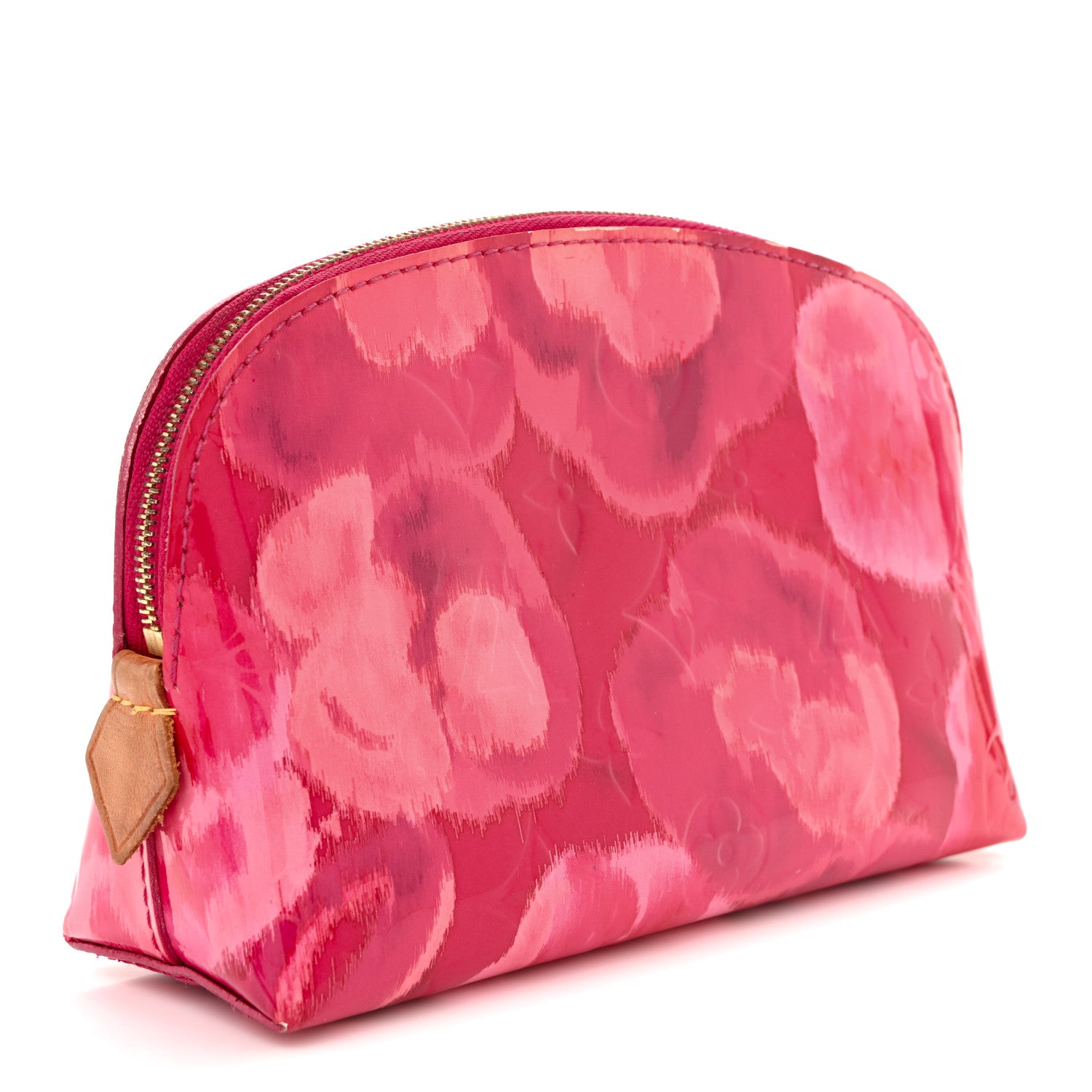 Louis Vuitton Vernis Ikat Cosmetic Pouch Rose Indien 3 of 8