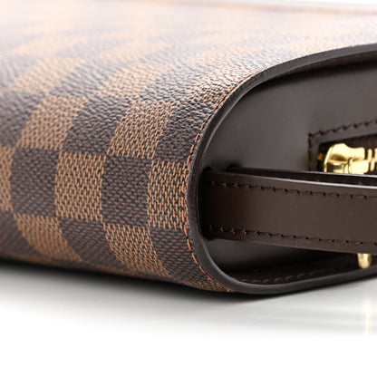 Louis Vuitton Damier Ebene Pochette Saint Louis Clutch 10 of 11