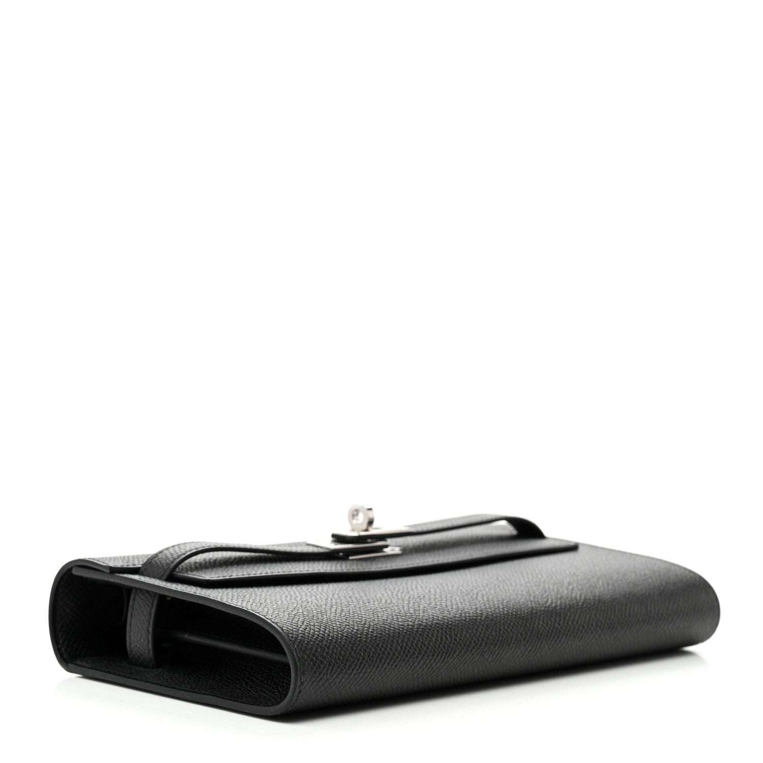 Hermes Epsom Kelly Wallet To Go Black 4 of 10