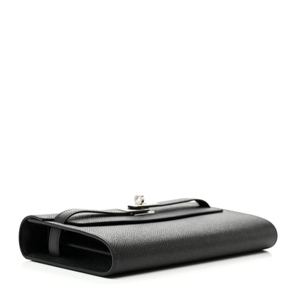 Hermes Epsom Kelly Wallet To Go Black 4 of 10
