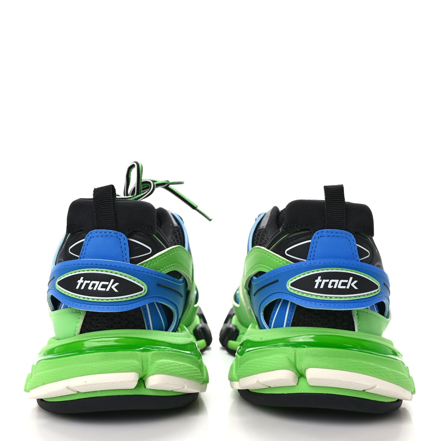 Mesh Nylon Metallic Fabric Womens Track Sneakers 40 Blue Green