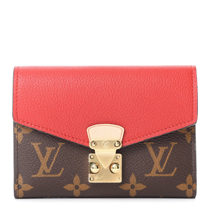Louis Vuitton Monogram Pallas Compact Wallet NM Cerise 1 of 8