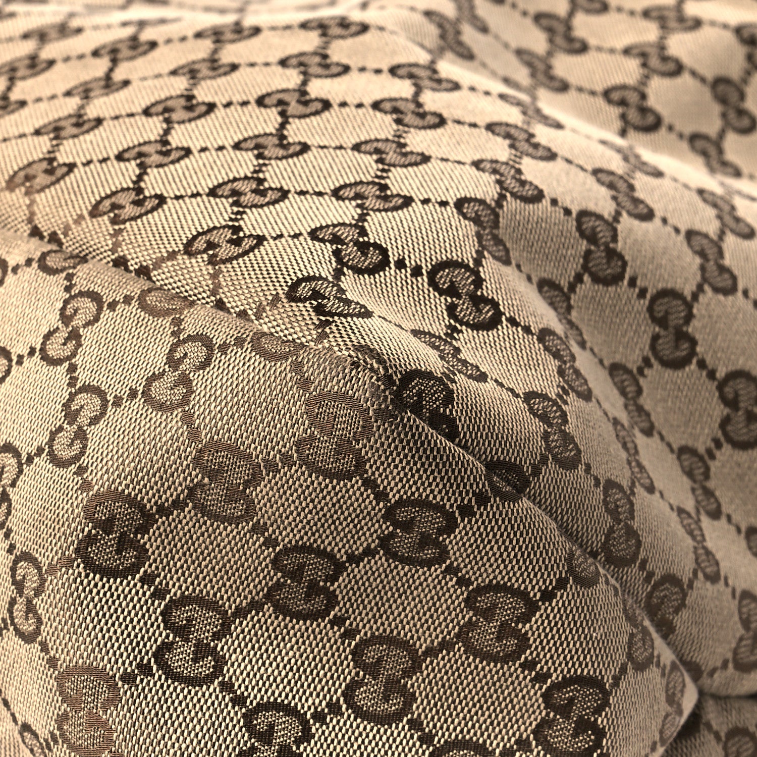 Gucci Monogram Large Horsebit Chain Hobo Dark Brown 12 of 15