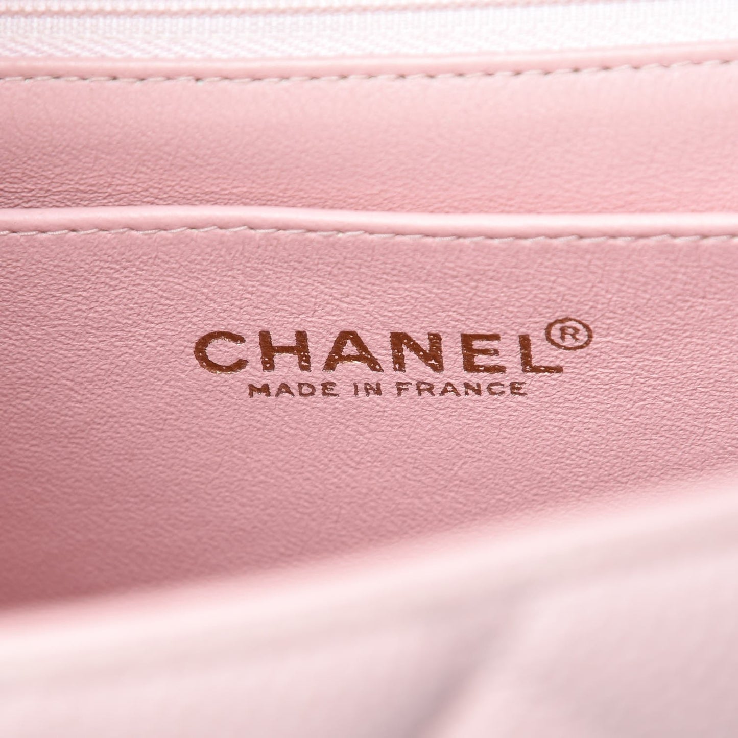 Caviar Quilted Jumbo Single Flap Light Pink
