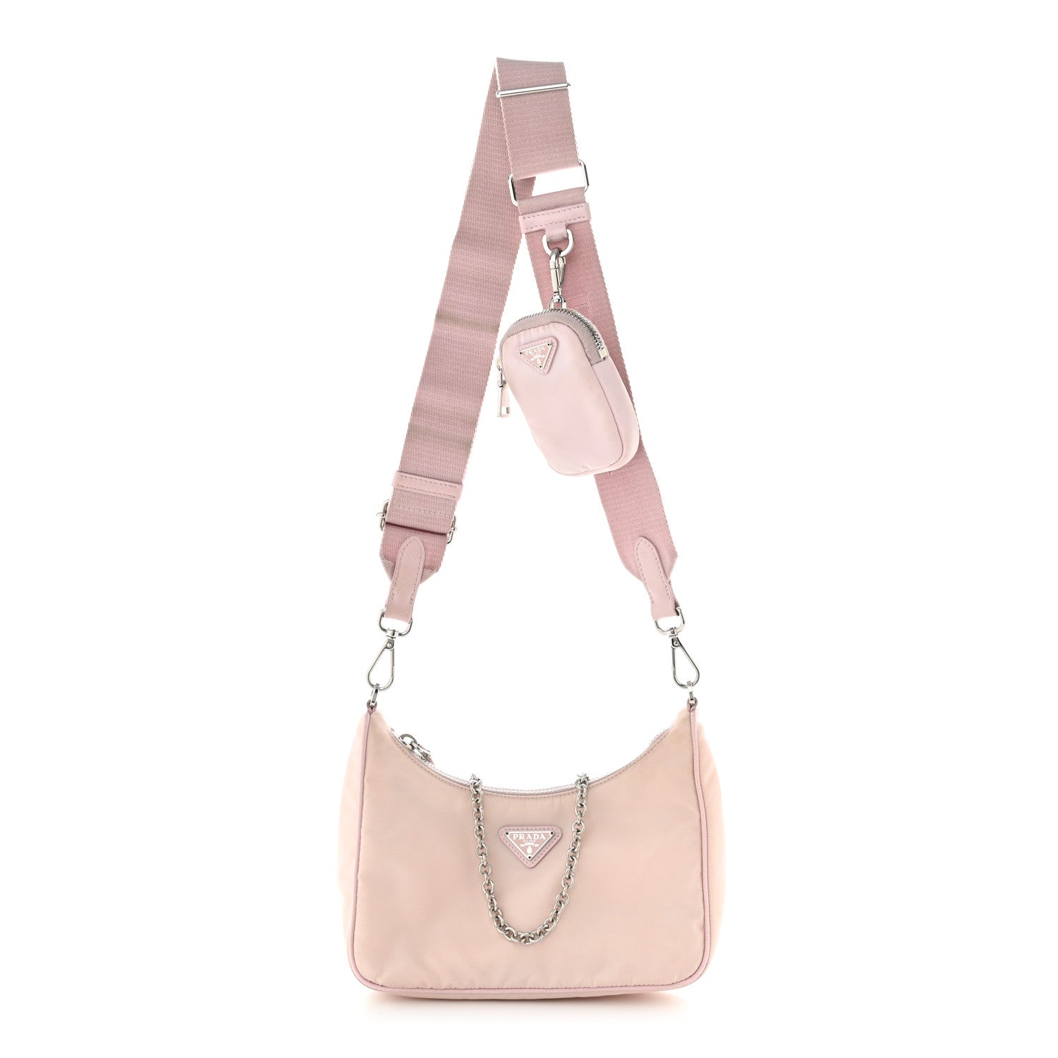 Prada Nylon Re-Edition 2005 Shoulder Bag Alabastro 1 of 11