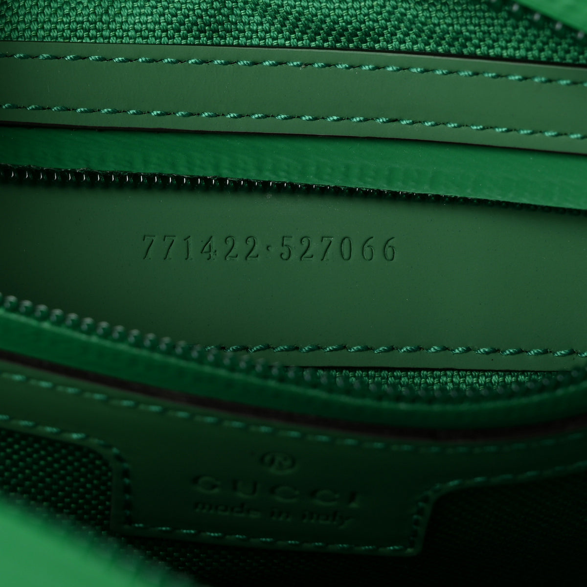 Gucci Rubber Effect Monogram GG Belt Bag New Shamrock 7 of 10