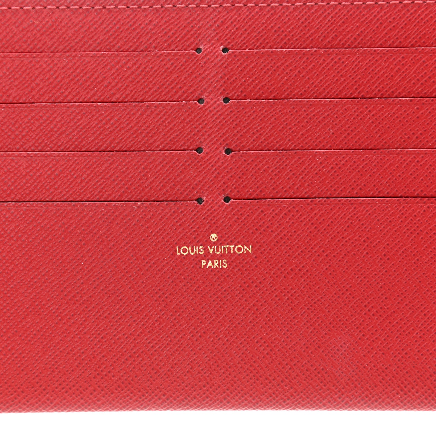 Calfskin Felicie Card Holder Insert Cherry