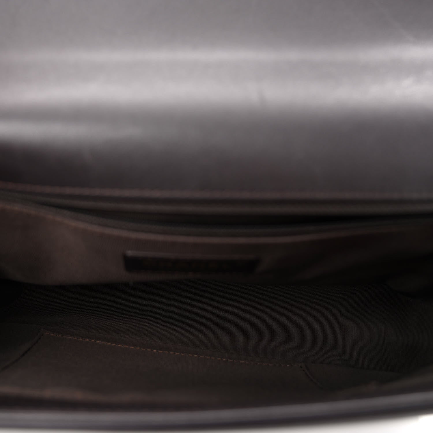 Chanel Calfskin Quilted New Medium Boy Flap Dark Brown 6 of 10