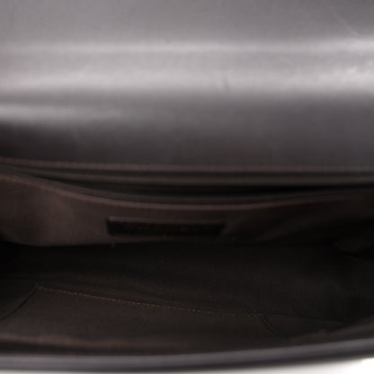 Chanel Calfskin Quilted New Medium Boy Flap Dark Brown 6 of 10