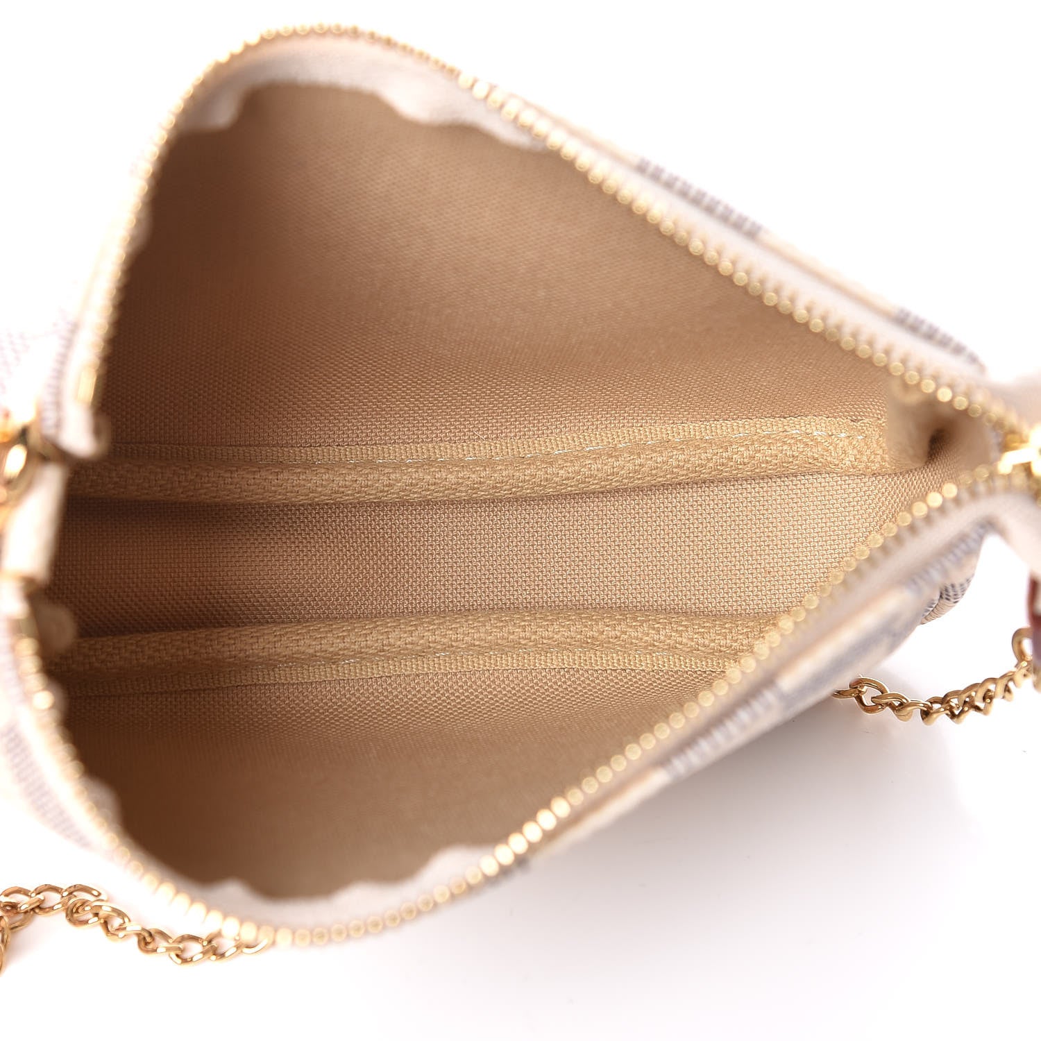Louis Vuitton Damier Azur Mini Pochette Accessories 5 of 8