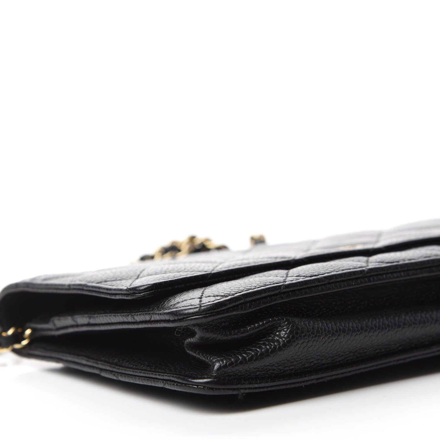 Chanel Caviar Quilted Wallet On Chain WOC Black 6 of 14
