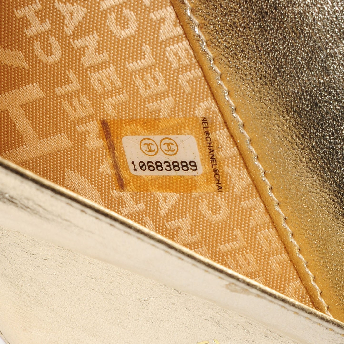 Denim CC Zip Around Wallet