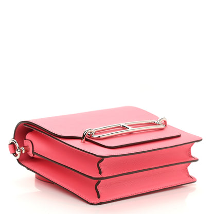 Hermes Evercolor Mini Sac Roulis Rose Azalee 4 of 9