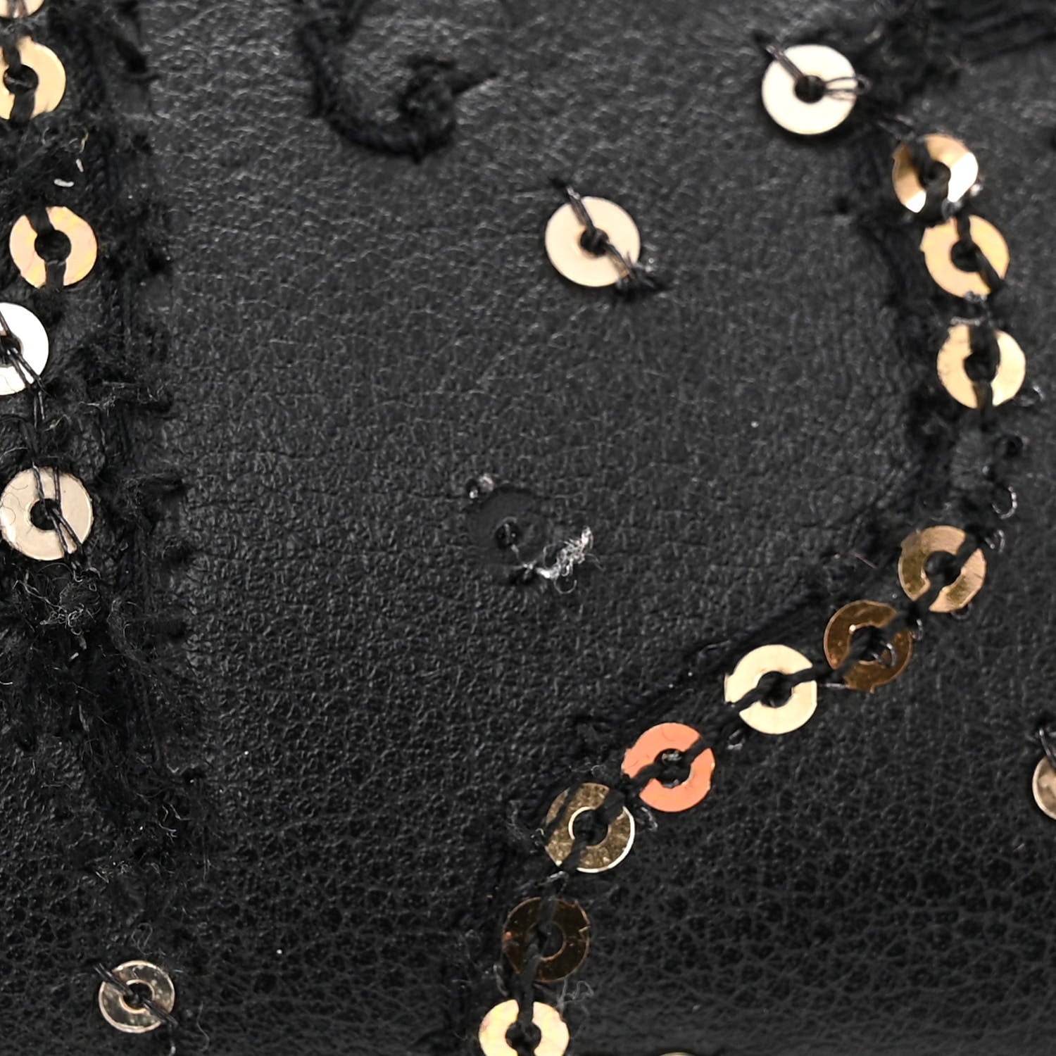 Christian Dior Calfskin Sequins Astrology Medium Lady Dior Black 12 of 12