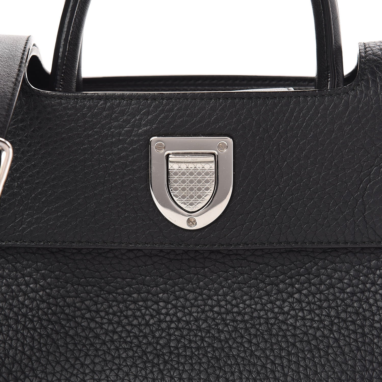 Christian Dior Grained Calfskin Mini Diorever Flap Black 17 of 17