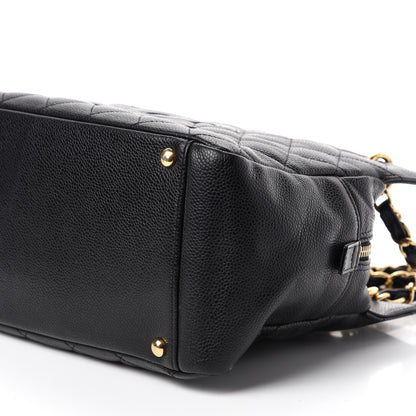 Chanel Caviar Quilted Petit Timeless Tote PTT Black 6 of 8