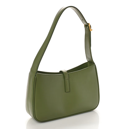 Saint Laurent Smooth Calfskin Le 5 A 7 Hobo Pistache 3 of 11