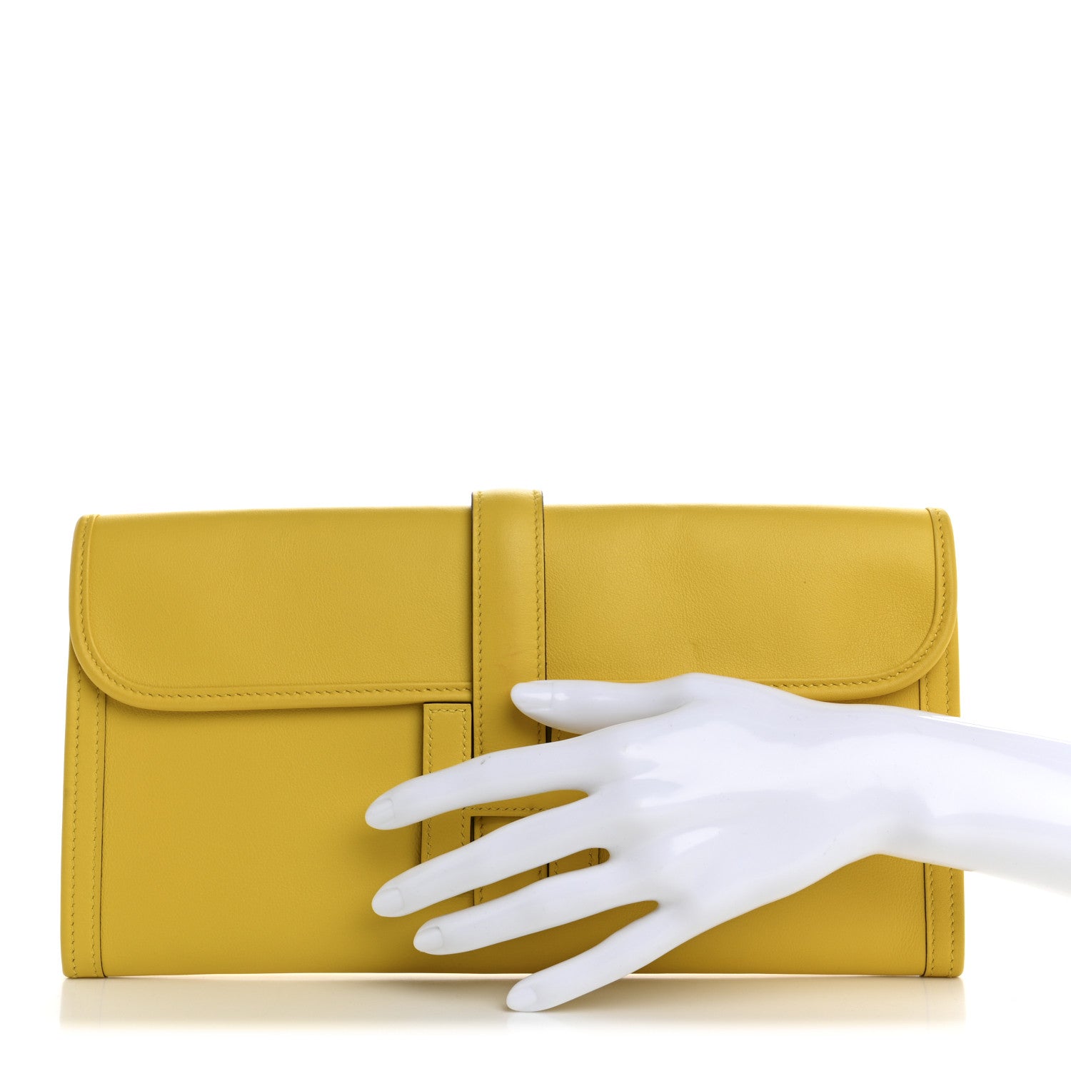Hermes Swift Verso Jige Elan 29 Jaune De Naples Rose Confetti 2 of 9