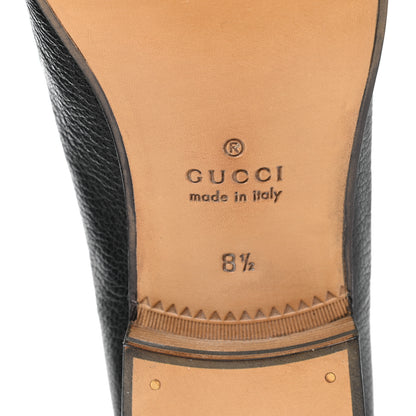 Gucci Havely Kid Web Mens Horsebit Loafers 8.5 Black 6 of 9