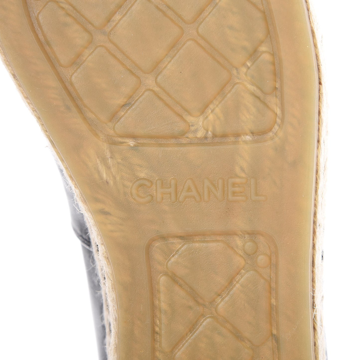 Lambskin CC Espadrilles 39 Black