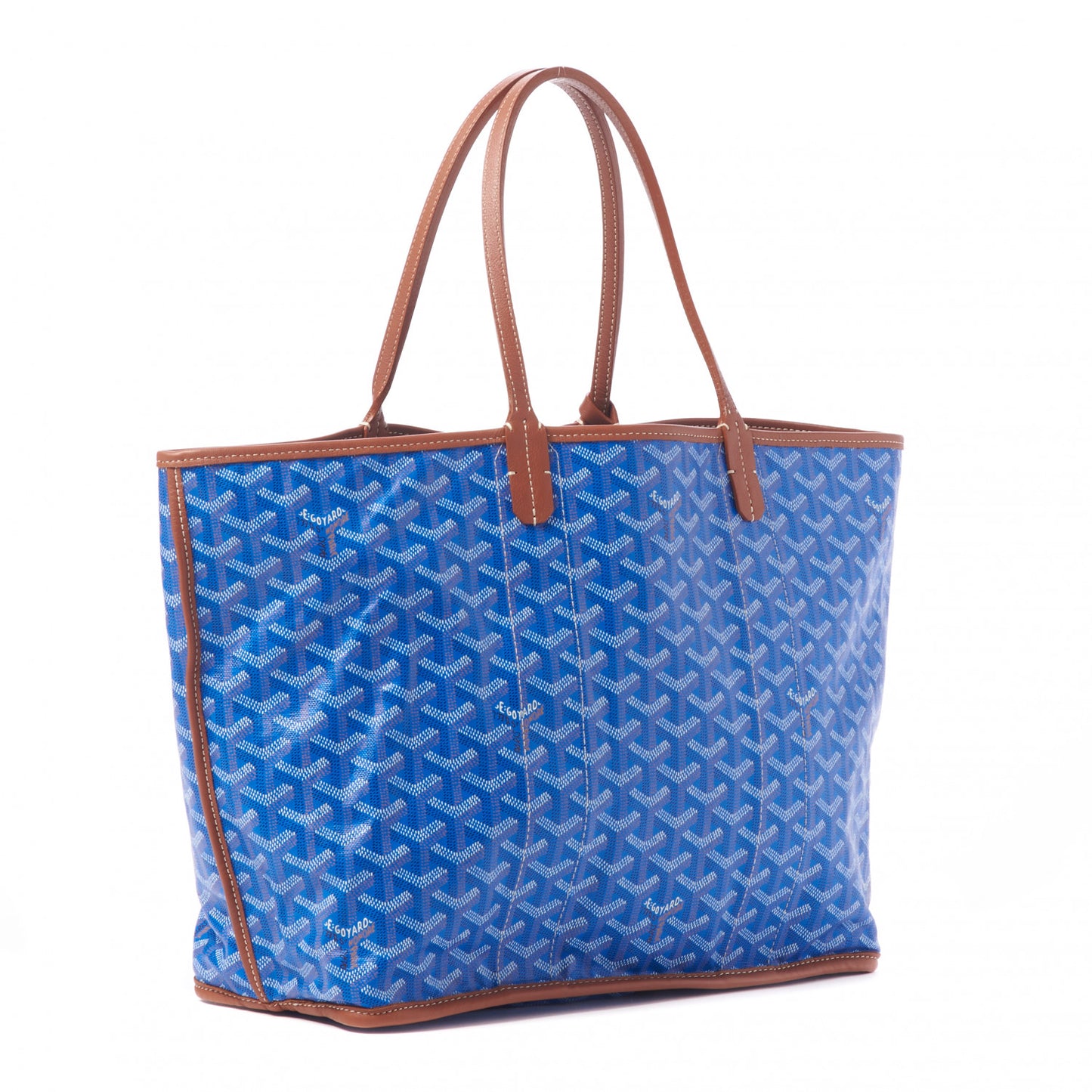 Goyardine Reversible Pertuis PM Sky Blue