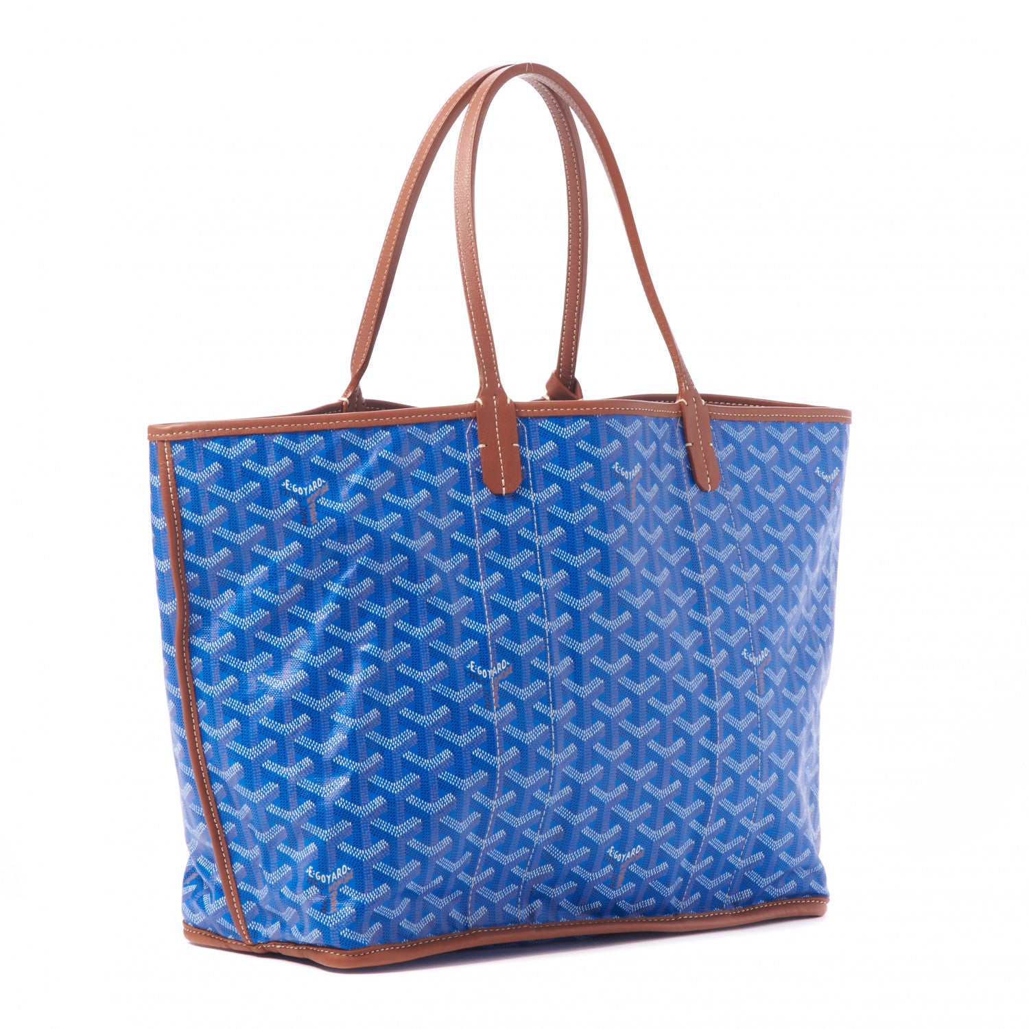 Goyard Goyardine Reversible Pertuis PM Sky Blue 2 of 10
