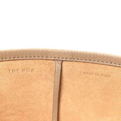The Row Grained Calfskin Medium N/S Park Tote Dark Taupe 6 of 8