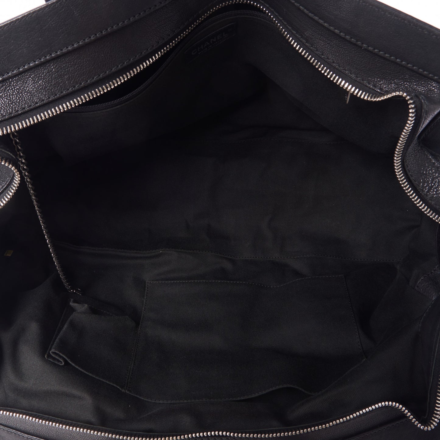 Sheepskin Velvet Mademoiselle Shoulder Bag Black