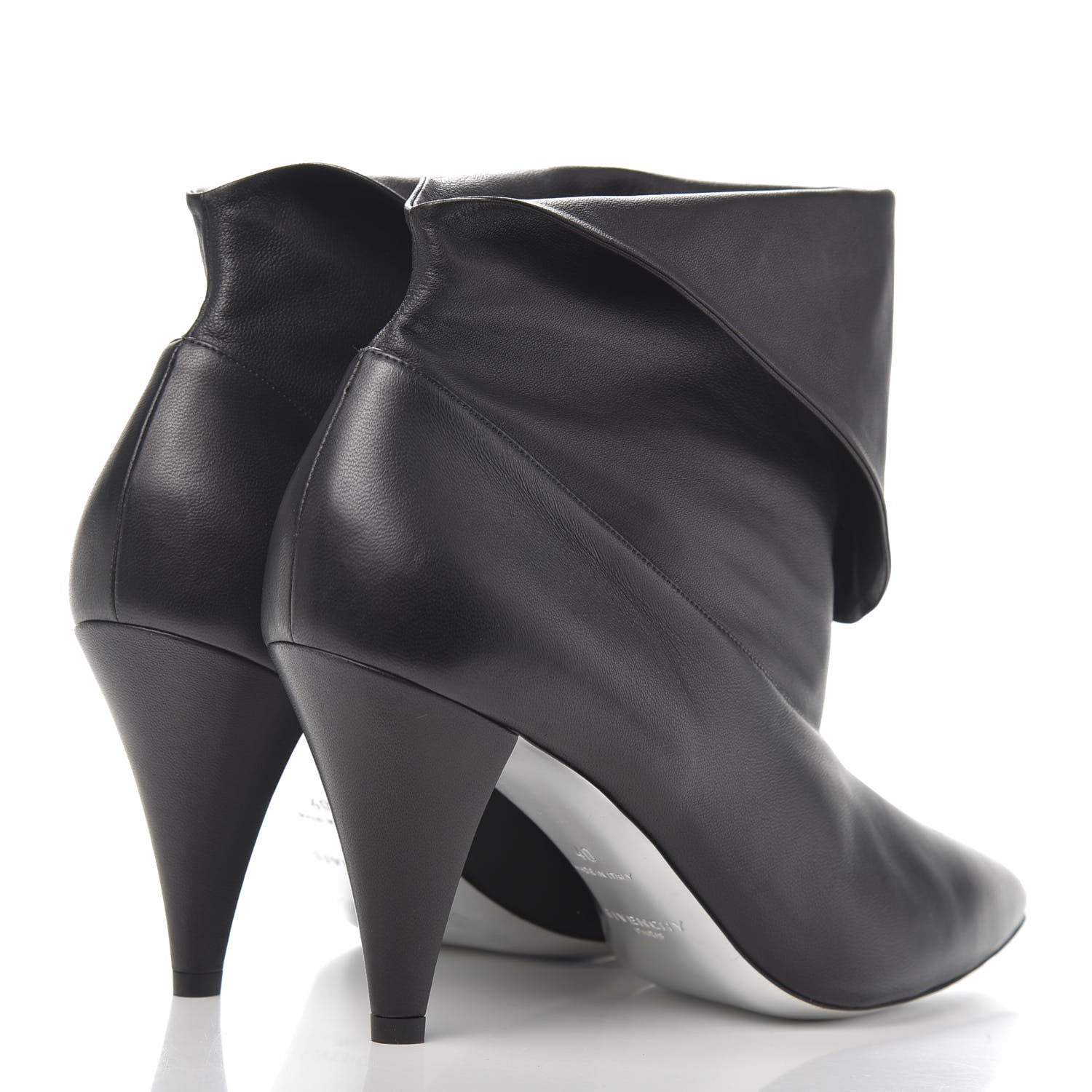 Givenchy Lambskin Bottine Show 80 Ankle Bootie 40 Black 4 of 11