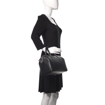Louis Vuitton Epi Speedy Bandouliere 25 Black 2 of 10