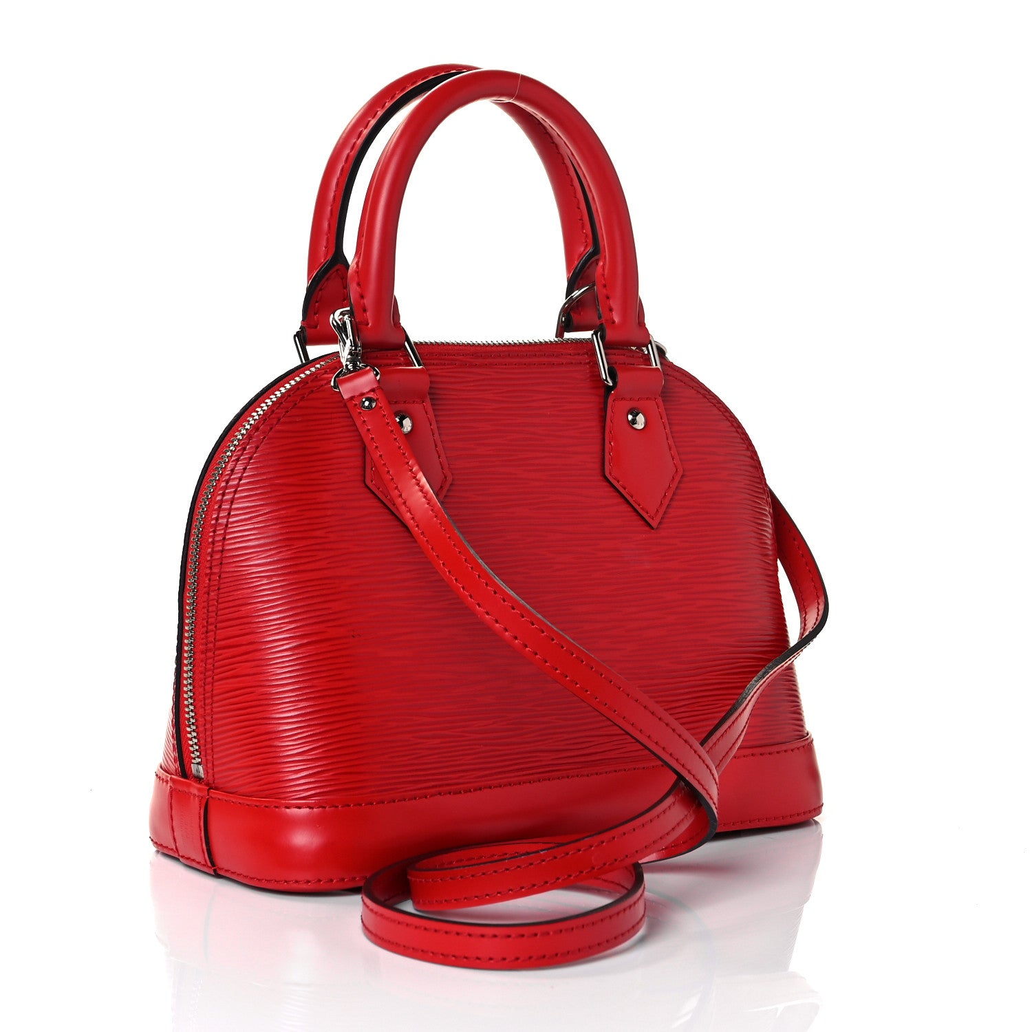 Louis Vuitton Epi Alma BB Coquelicot 3 of 10