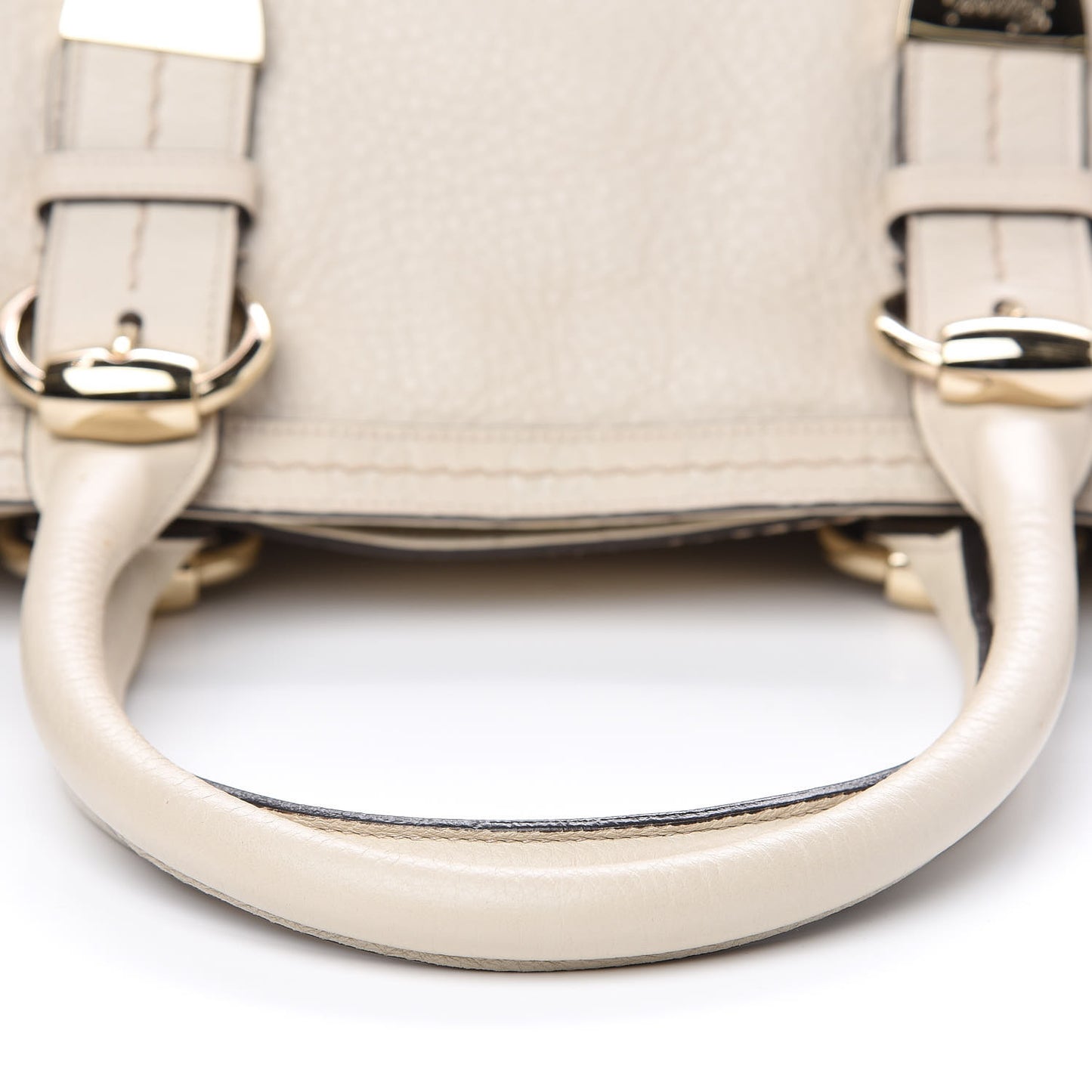 Calfskin Guccissima Large Signoria Tote Off White