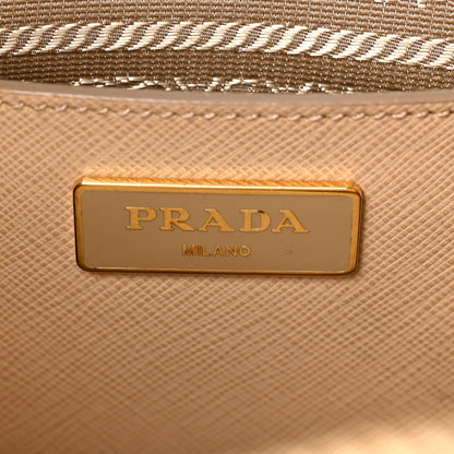 Prada Saffiano Lux Medium Promenade Tote Sabbia 6 of 8
