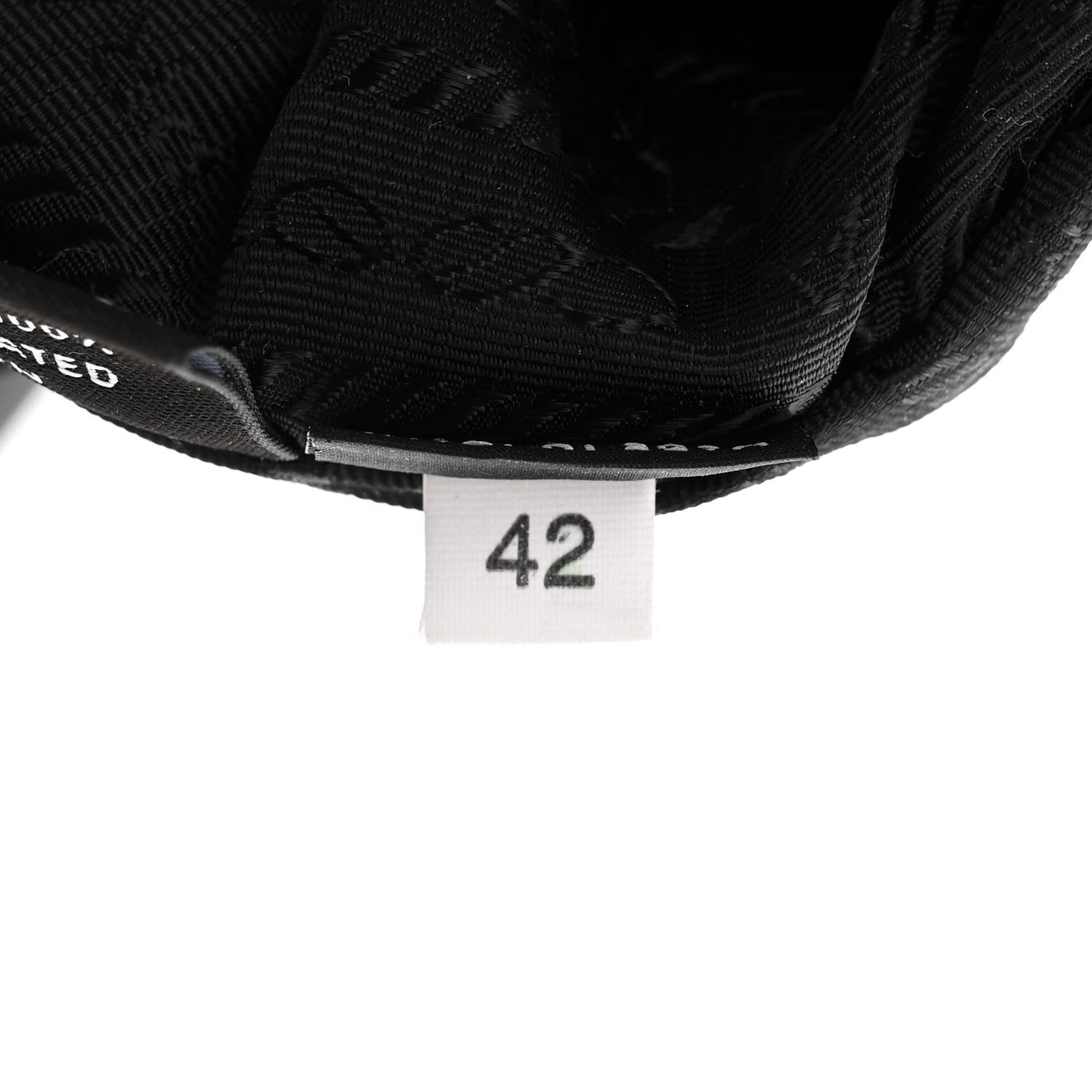Prada Nylon Re-Edition 2005 Shoulder Bag Black 8 of 11