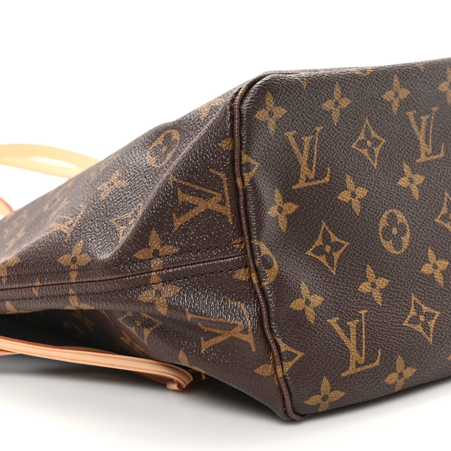 Monogram Saint Barth V Neverfull MM Hot Pink