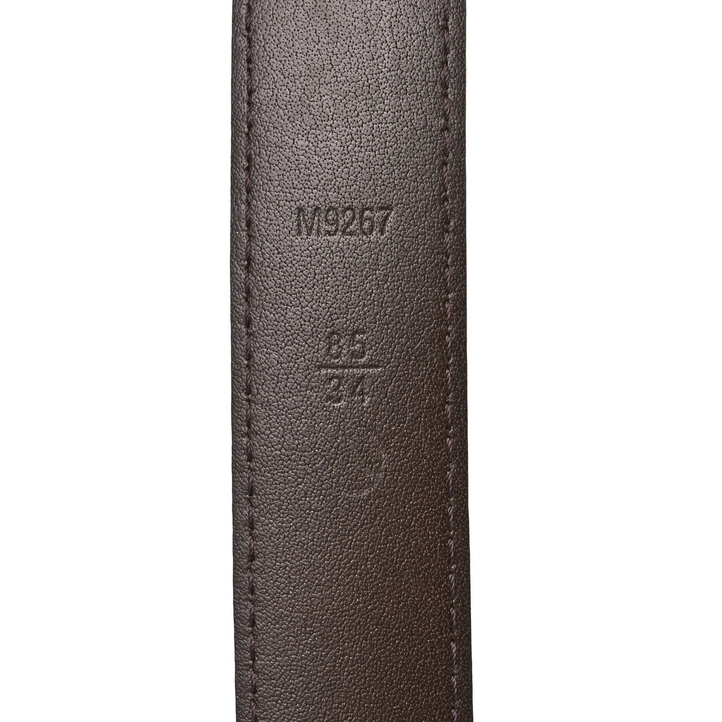 Mini Damier Ebene 25mm LV Initiales Belt 85 34