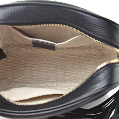 Gucci Pebbled Calfskin Small Soho Disco Bag Black 5 of 10
