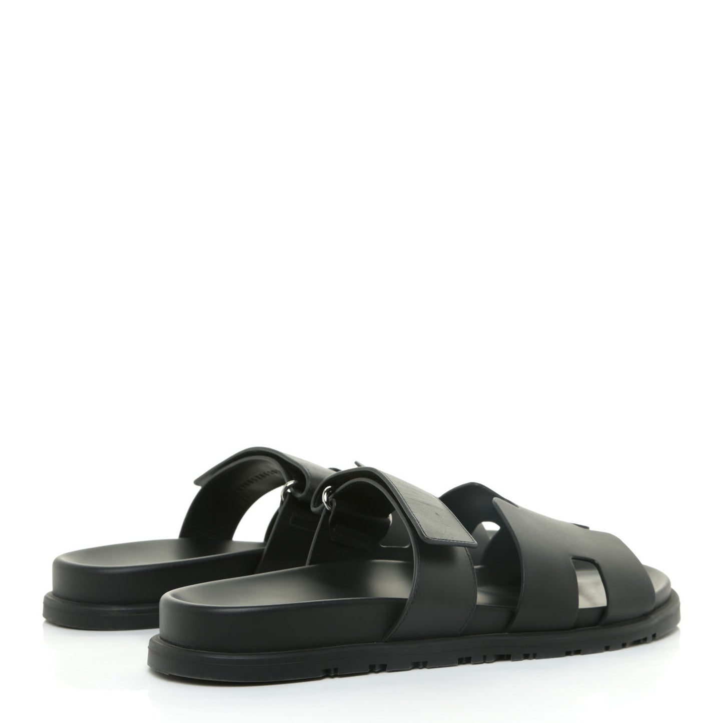 Calfskin Mens Chypre Sandals 42 Black