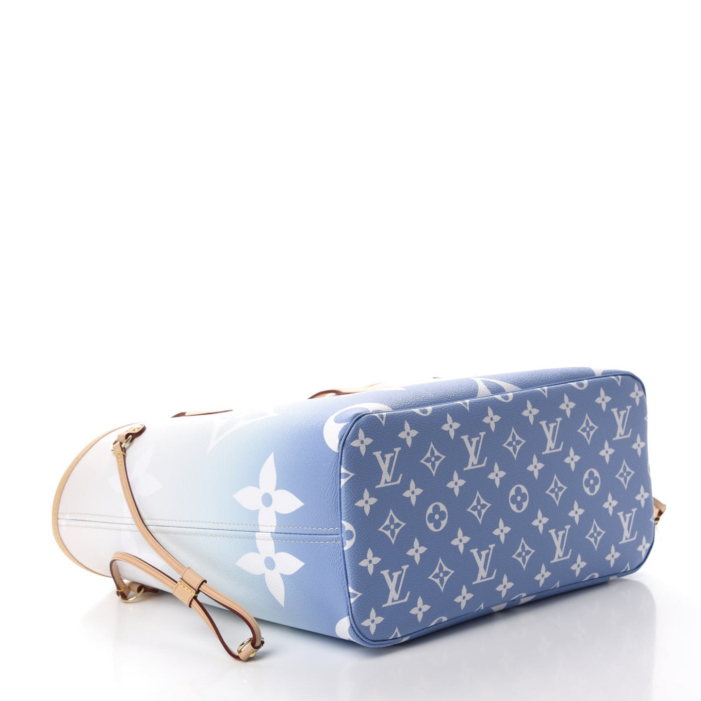 Monogram Giant By The Pool Neverfull MM Blue