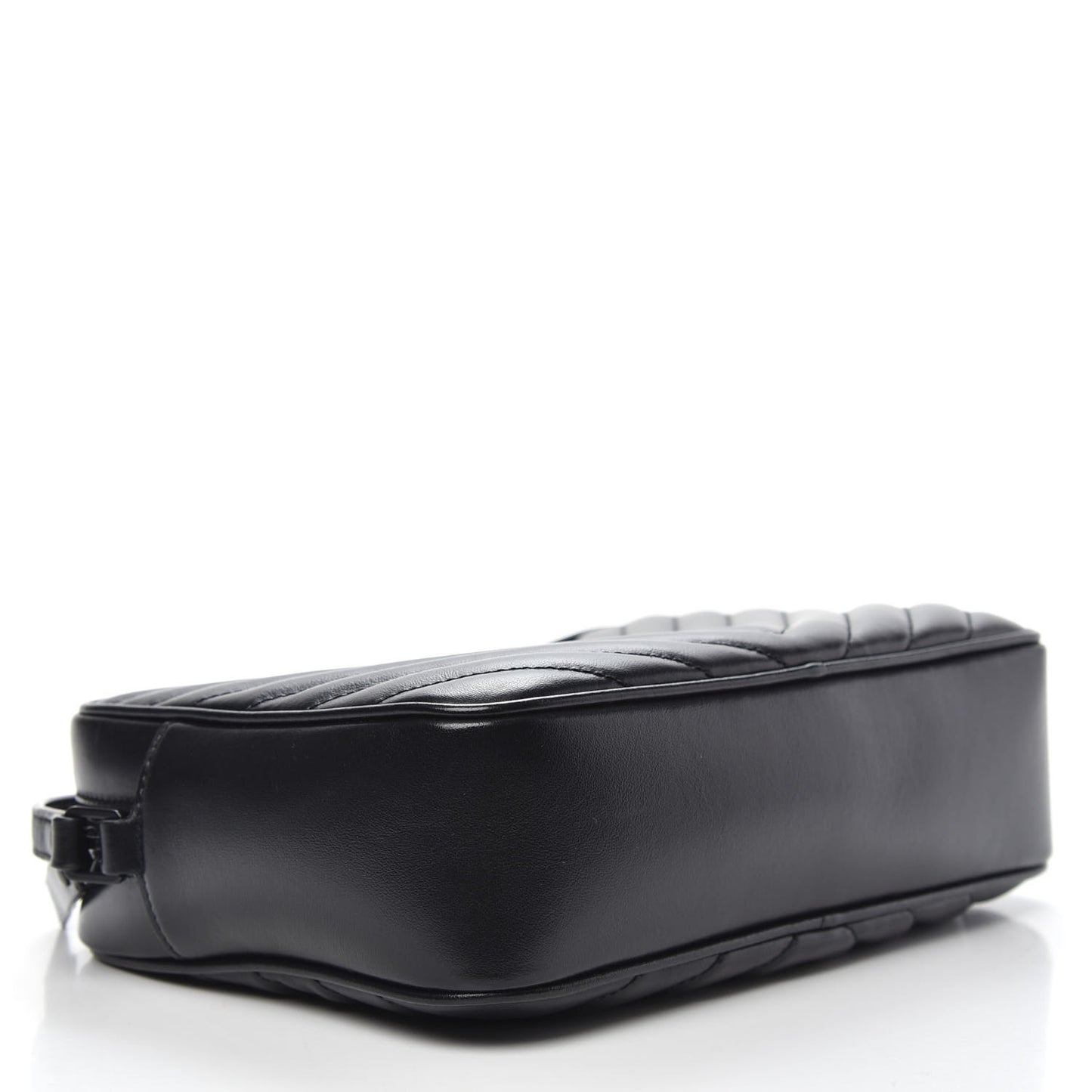 Calfskin Matelasse Monogram Lou Camera Bag Black