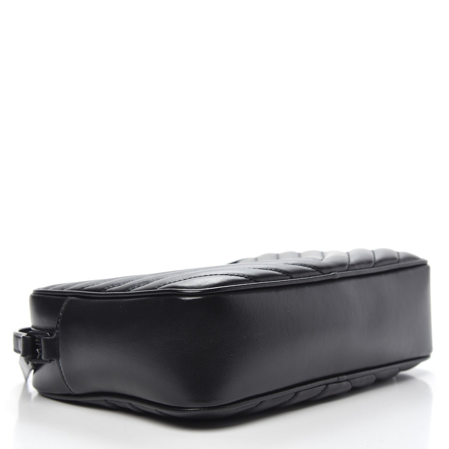 Saint Laurent Calfskin Matelasse Monogram Lou Camera Bag Black 4 of 10