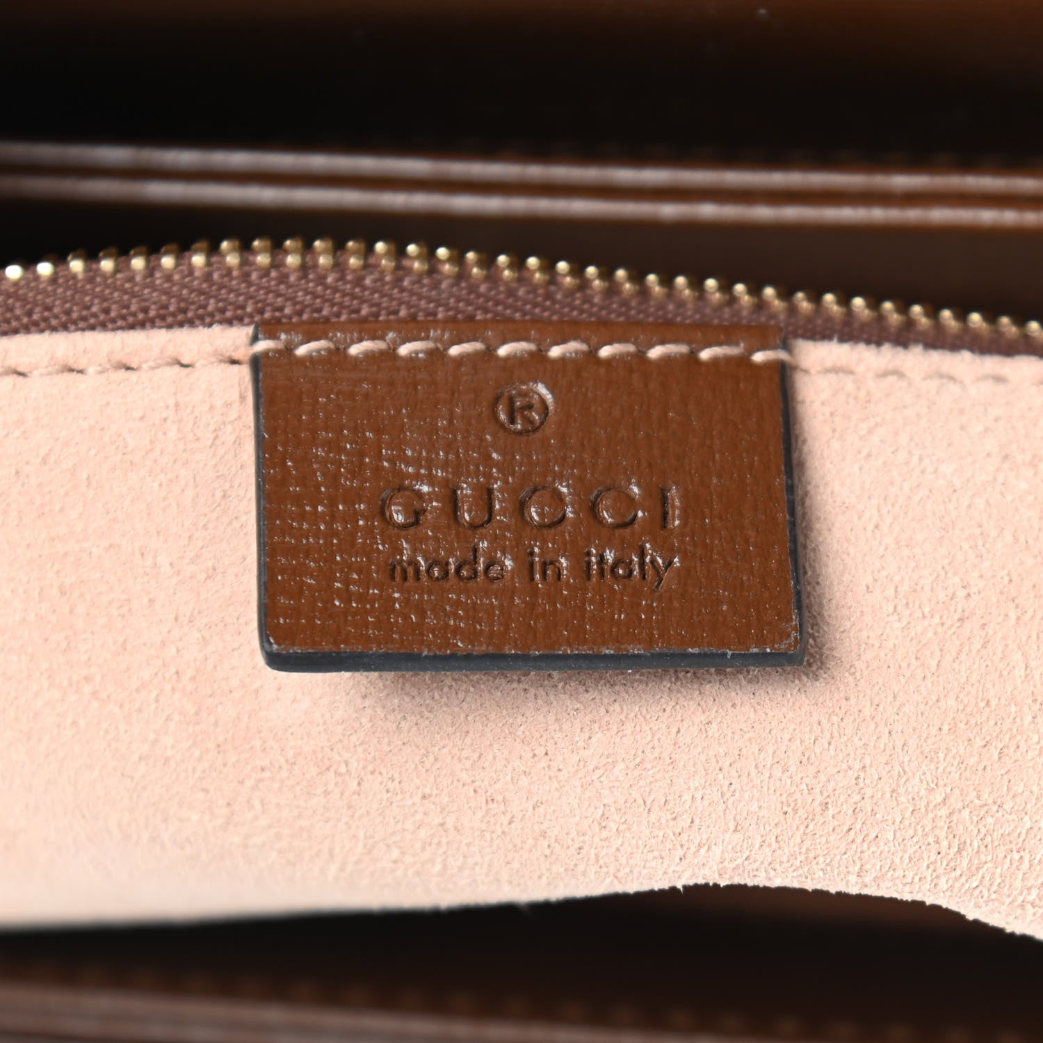 Gucci GG Supreme Monogram Horsebit 1955 Shoulder Bag Beige Brown Sugar 6 of 9