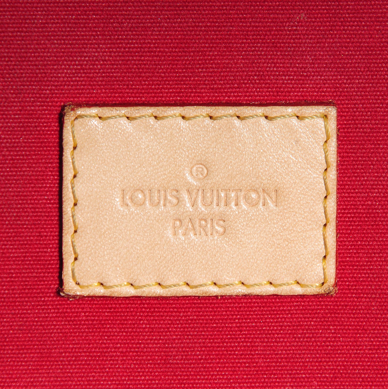 Louis Vuitton Vernis Alma MM Pomme D'Amour 5 of 7