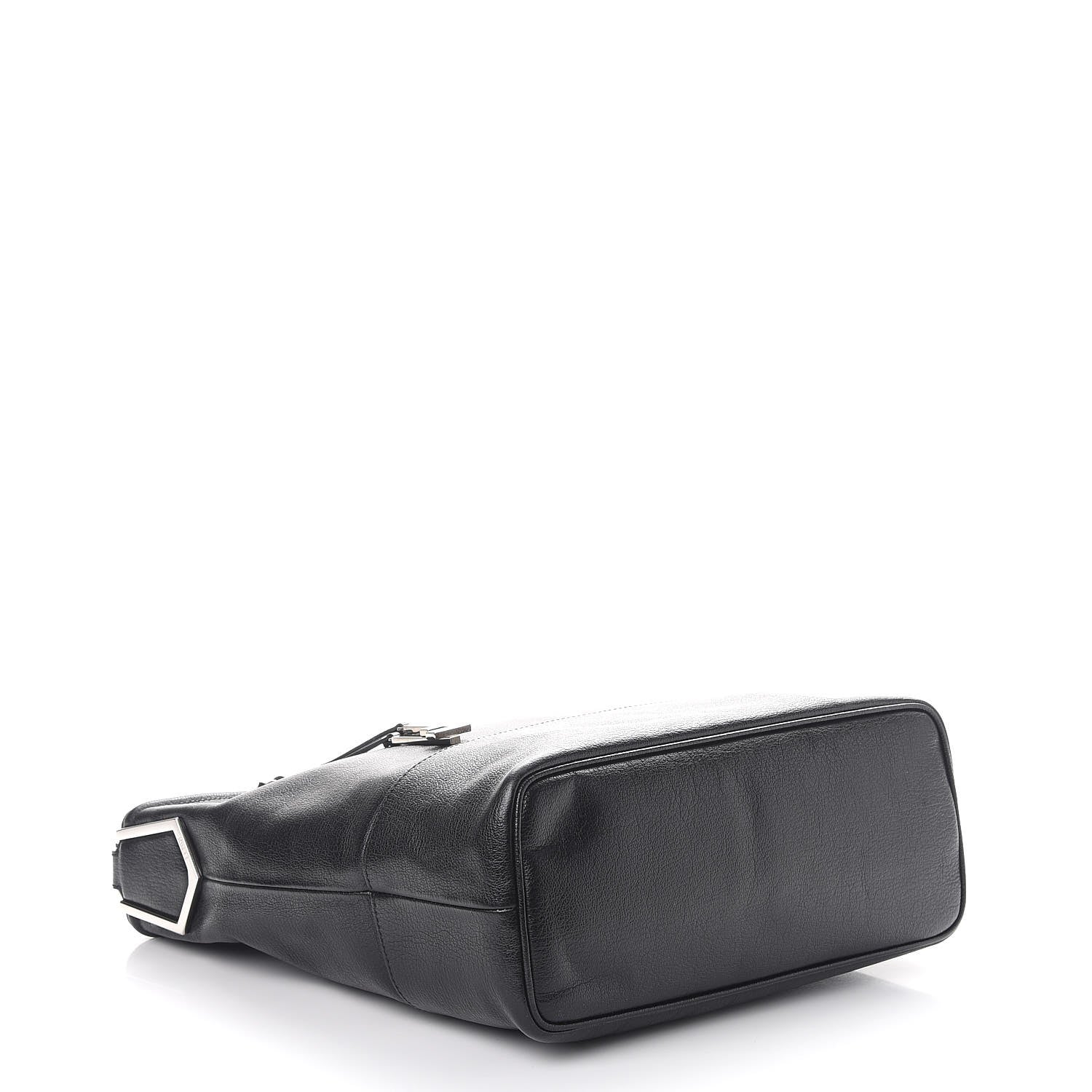 Fendi Calfskin 2Jours Bucket Bag Black 4 of 7
