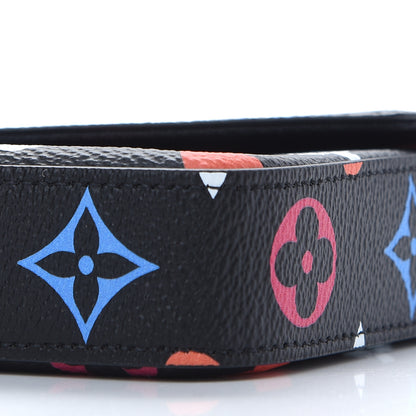 Louis Vuitton Game On Felicie Chain Wallet Black 8 of 8