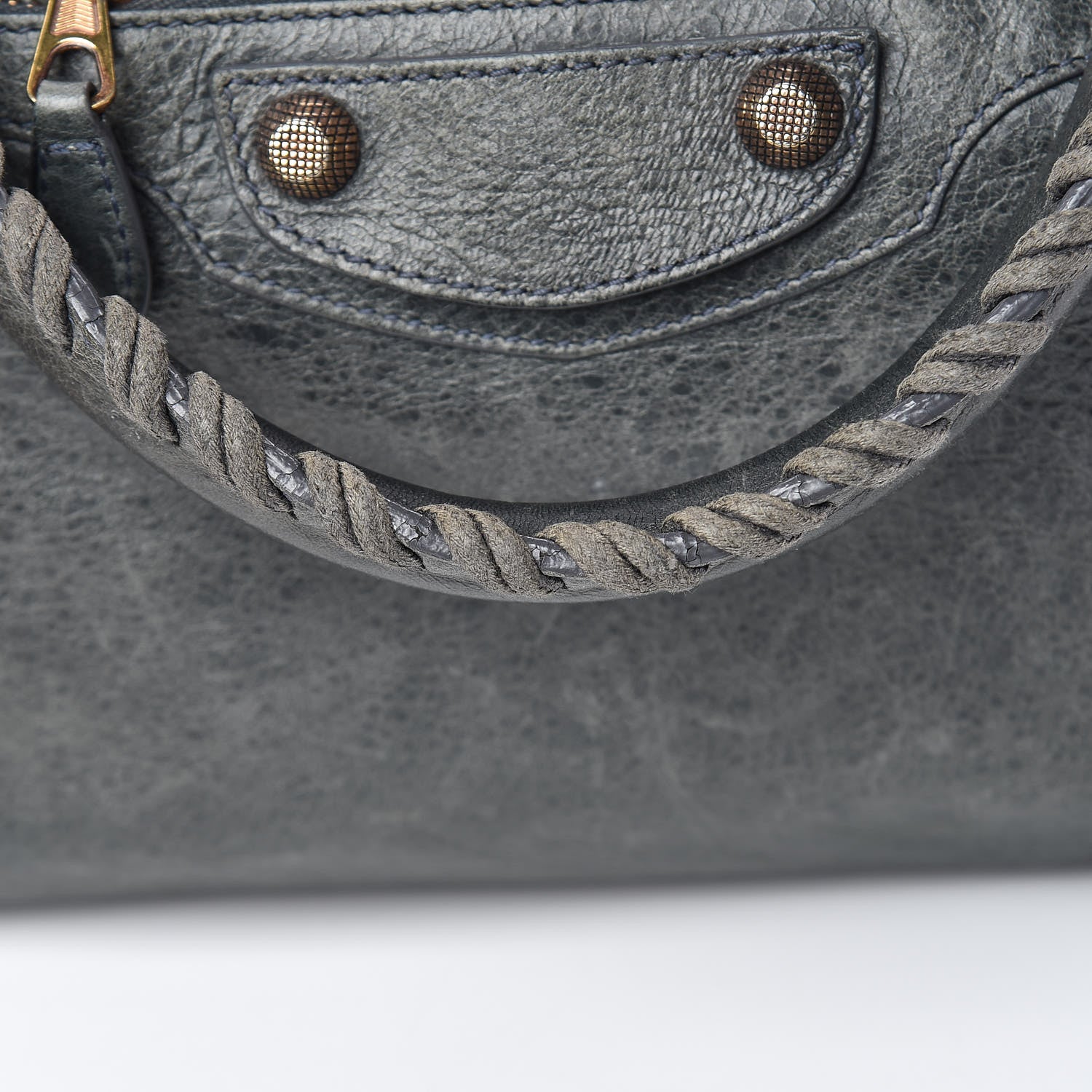Balenciaga Agneau Giant 12 Rose Gold Hardware Town Anthracite 13 of 17