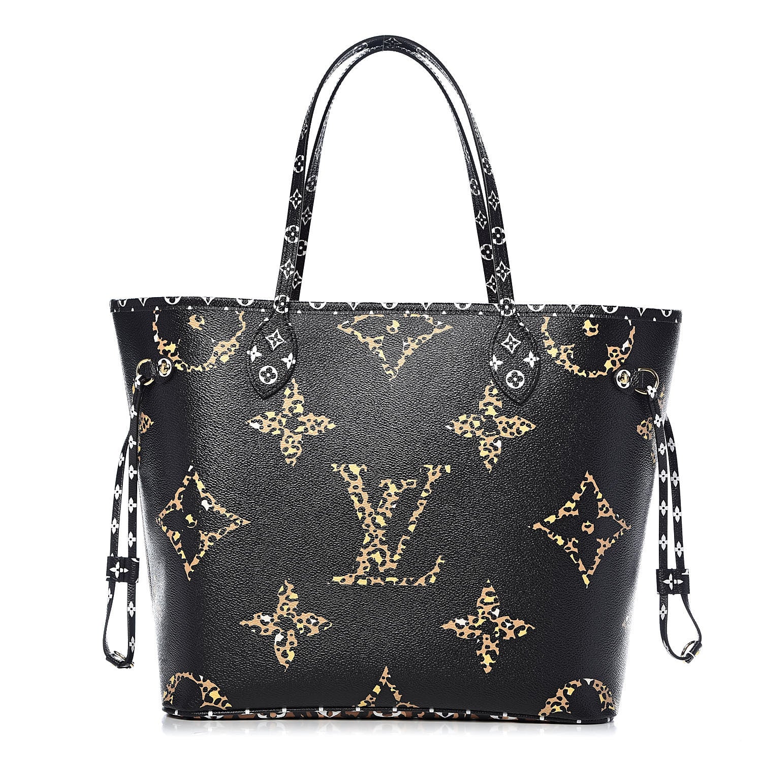 Louis Vuitton Monogram Giant Jungle Neverfull MM Black 1 of 10