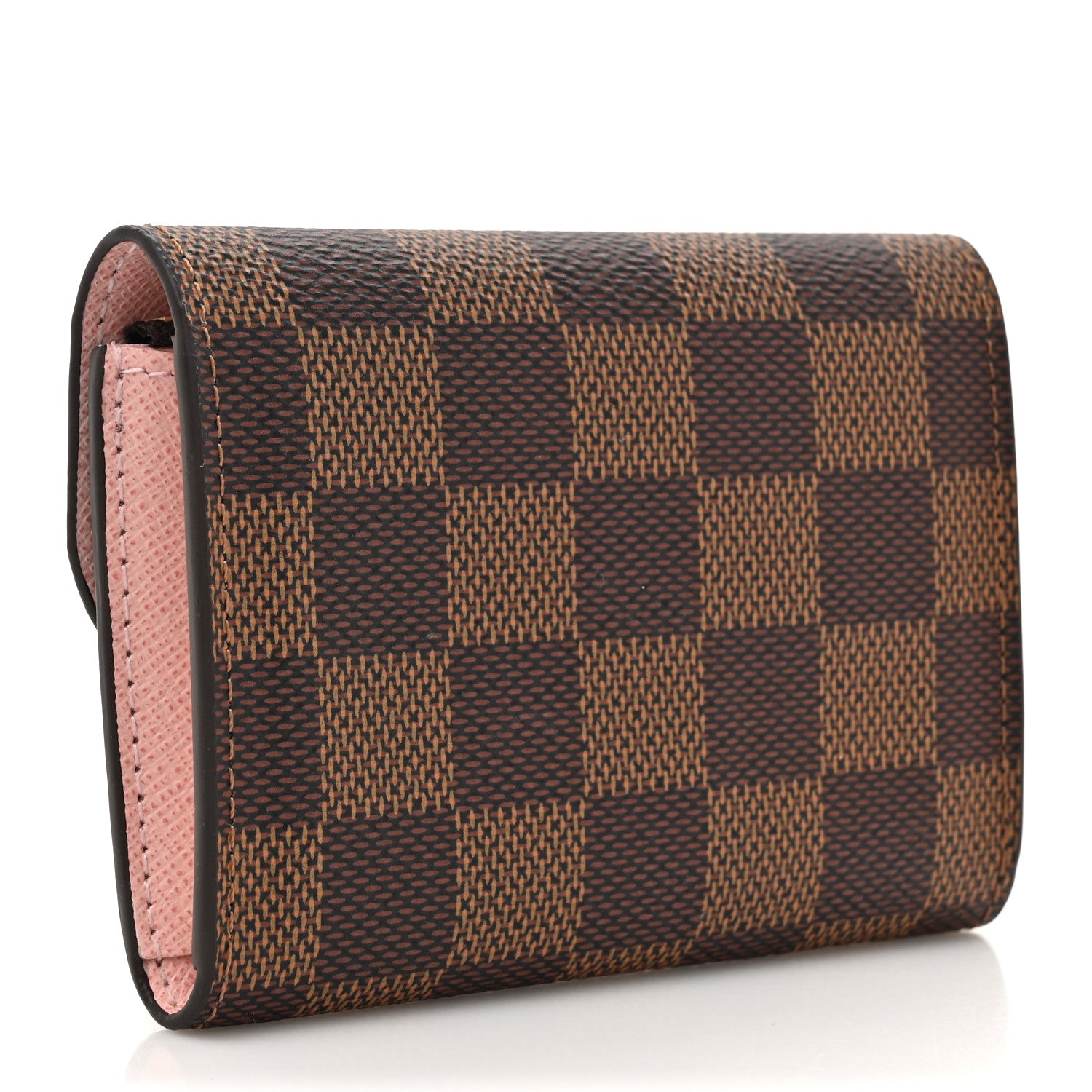 Louis Vuitton Damier Ebene Rosalie Coin Purse Rose Ballerine 3 of 7