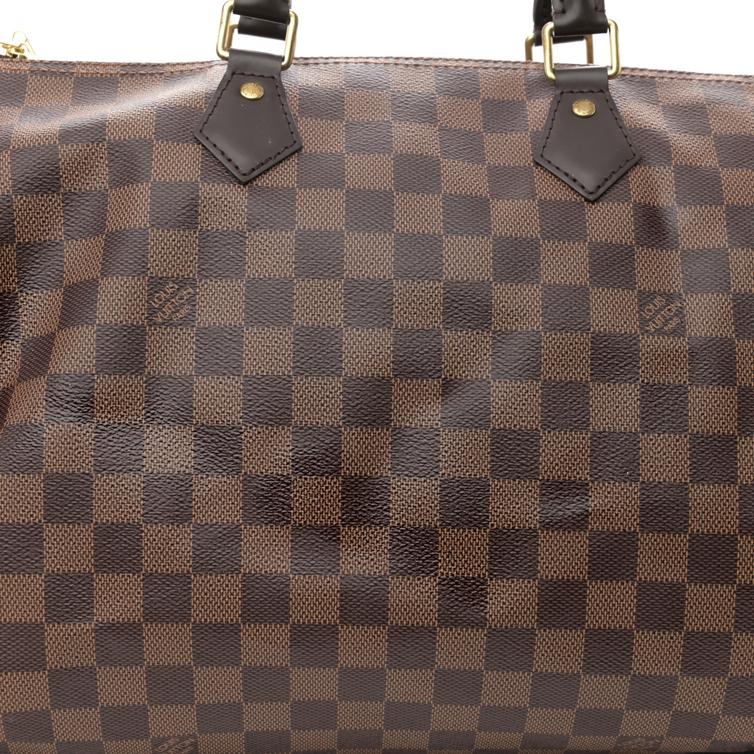 Louis Vuitton Damier Ebene Speedy Bandouliere 35 9 of 12