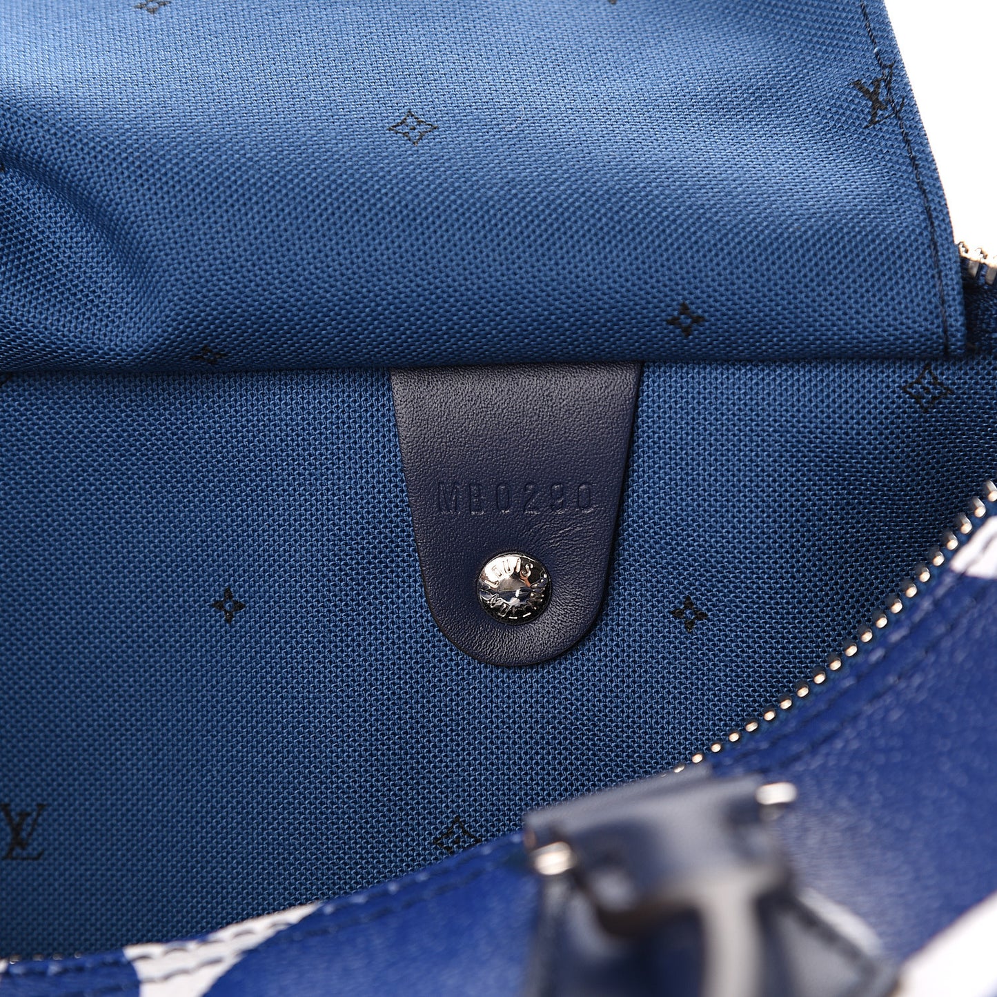 Monogram Escale Speedy Bandouliere 30 Blue